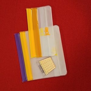 4 silicone press and seal snack sandwich size bags vintage magnet measuring info